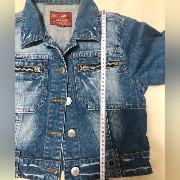 Jeans top - cropped style - Picture 8 of 8